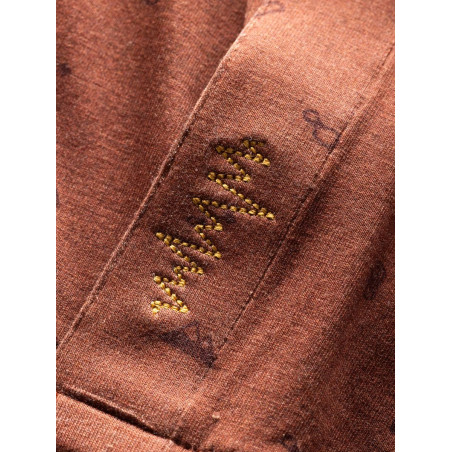 SEBASTIAN 2.0-BRICK-M pánská košile cihlová