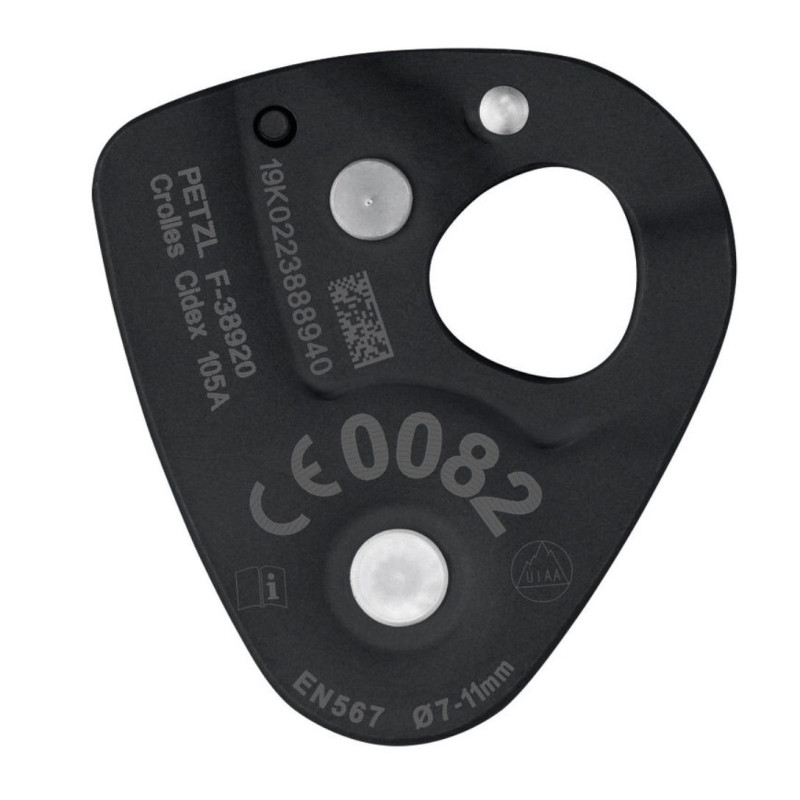 NANO TRAXION kladka s blokantem ČERNÝ NANO TRAXION kladka s blokantem ČERNÝ