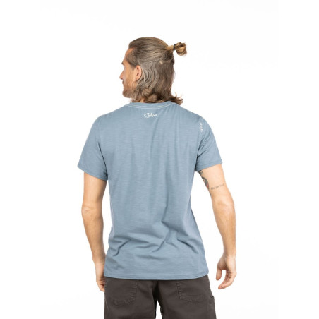 HOMO MONS SPORTIVUS-GREYBLUE-XXL pánské tričko šedomodré