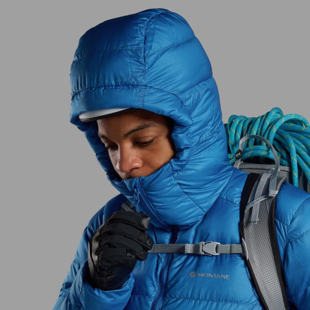 KAMEN HOODIE-NEPTUNE BLUE-XL pánská bunda modrá