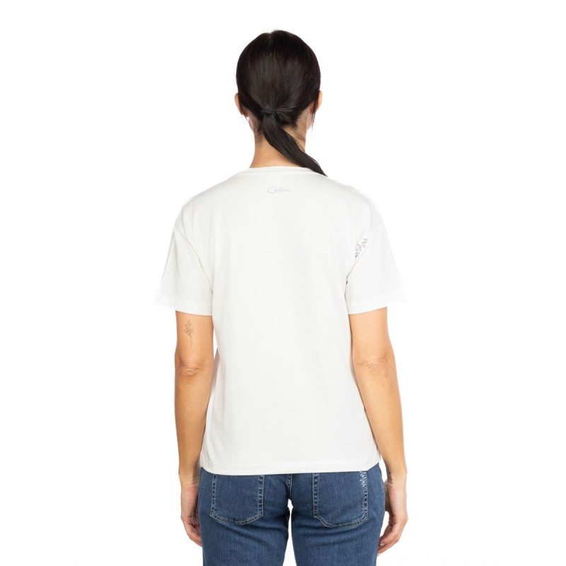 LEOBEN MOUNTAINS TO GO-WHITE-34 dámské tričko bílé