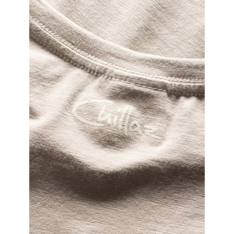 OUT IN NATURE-DARK SAND-L pánské tričko tmavě pískové