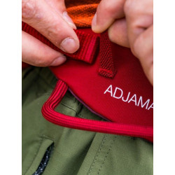 ADJAMA M DARK RED pánský sedací úvazek tmavě červený