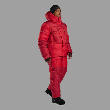 APEX 8000 DOWN JKT-ADRENALINE RED-XL unisex bunda červená