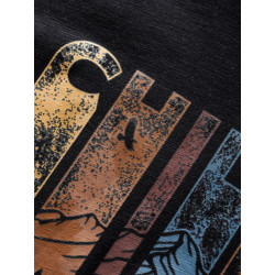 CHILLAZ TIME TO CHILL-BLACK-XXS pánské tričko černé