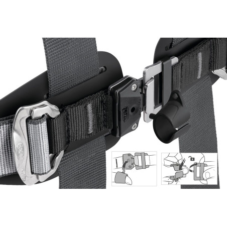 SWAN EASYFIT STAINLESS celotělový nastavitelný úvazek pro lanová centra - balení 5 ks