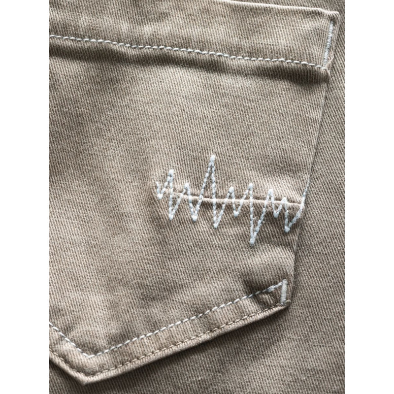 WINTER SPLASH-BROWN-44 dámské kalhoty hnědé