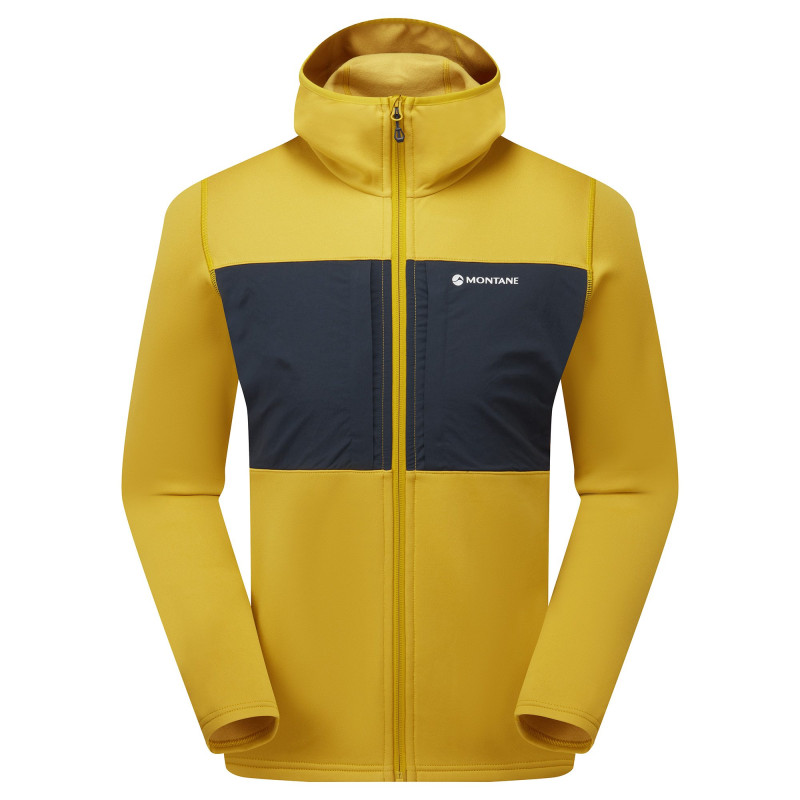 FURY XT HOODIE-GINKGO GOLD-S pánská mikina žlutá