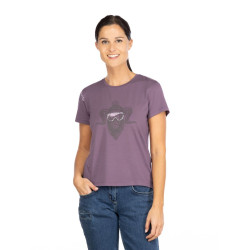 ISEO ROCK HERO WINTER-DARK VIOLET-38 dámské tričko tmavě fialové