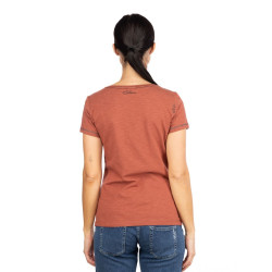 GANDIA ALPACA GANG WINTER-BRICK-42 dámské tričko cihlové