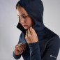 FEM FURY HOODIE-ECLIPSE BLUE-UK10/S dámská mikina modrá