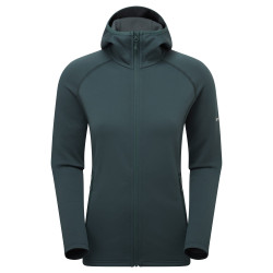 FEM FURY HOODIE-DEEP FOREST-UK14/L dámská mikina tmavě zelená