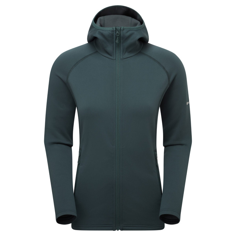 FEM FURY HOODIE-DEEP FOREST-UK14/L dámská mikina tmavě zelená