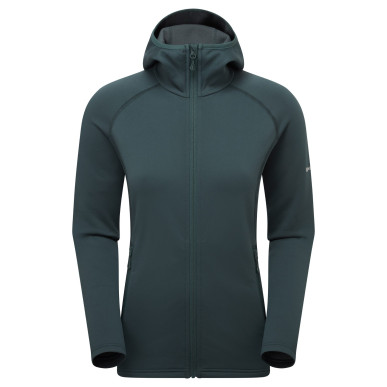 FEM FURY HOODIE-DEEP FOREST-UK14/L dámská mikina tmavě zelená