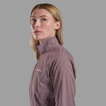 FEM TENACITY NANO JACKET-MOONSCAPE-UK10/S dámská bunda šedofialová