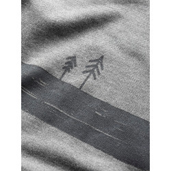 FLATANGER-DARK RED-M pánské triko s dlouhým rukávem tmavě červené