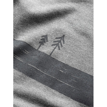 FLATANGER-DARK RED-M pánské triko s dlouhým rukávem tmavě červené