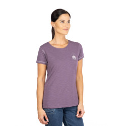 GANDIA E-CIAO-DARK VIOLET-44 dámské tričko tmavě fialové