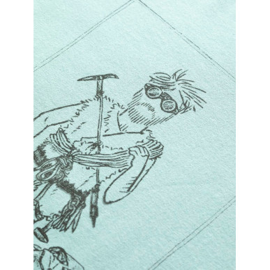 HOMO MONS ASCENDERE-ARCTIC-XL pánské tričko modré