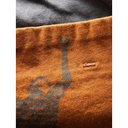 NEO-ORANGE BROWN-XXS pánské kraťasy oranžovohnědé