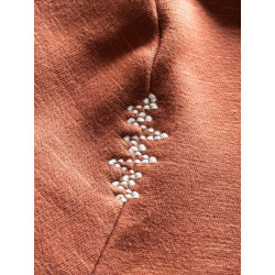 SAPPORO CHILLAZ LOGO-BRICK-S pánská mikina cihlová