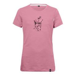 GANDIA CHALKBAG FLOWER-ROSE-152 dětské tričko růžové