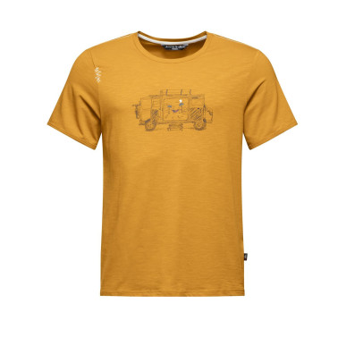 VAN LIFE-CURRY-M pánské tričko kari