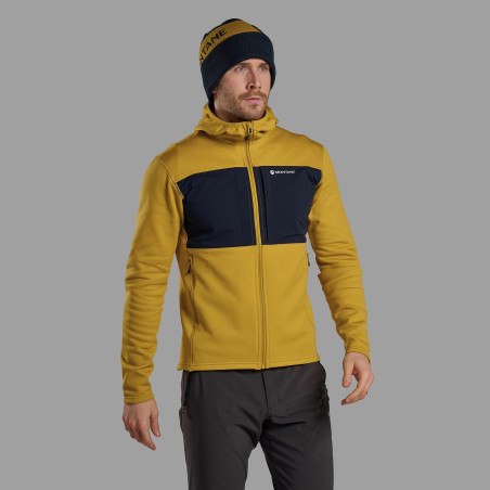 FURY XT HOODIE-GINKGO GOLD-XXL pánská mikina žlutá
