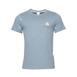 E CIAO-GREYBLUE-XXS pánské tričko šedomodré