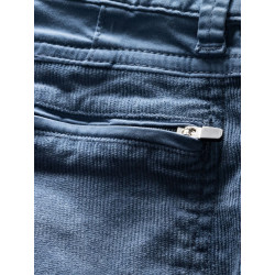 ROFAN 2.0 ( CORD MIX )-DARK BLUE-XXL pánské kalhoty tmavě modré