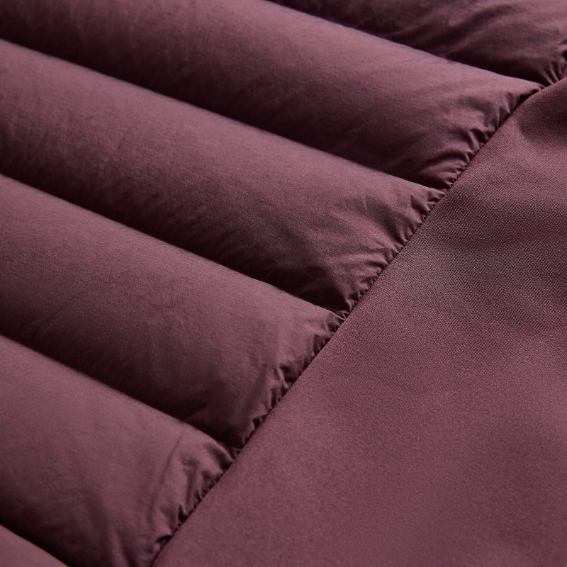 COMPOSITE HOODIE-DARK GARNET-S pánská bunda hnědofialová