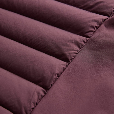 COMPOSITE HOODIE-DARK GARNET-S pánská bunda hnědofialová