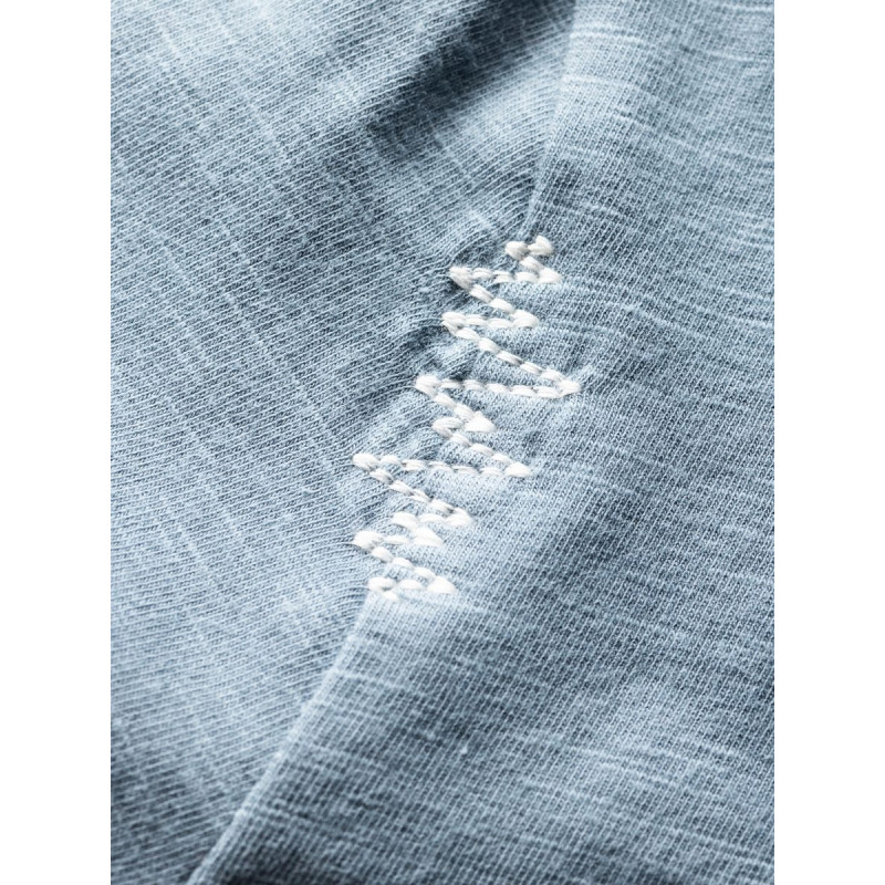 OUT IN NATURE-GREYBLUE-L pánské tričko šedomodré