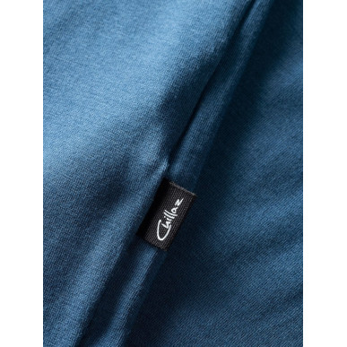 MOUNTAIN LOGO-DARK BLUE-S pánské tričko tmavě modré