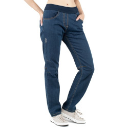 DAONE-DENIM DARK BLUE-38 dámské kalhoty tmavě modré denim