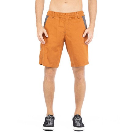 NEO-ORANGE BROWN-M pánské kraťasy oranžovohnědé