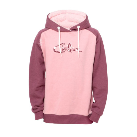 CHILLAZ LOGO-ROSE/DARK BORDEAUX-140 dětská mikina růžovofialová
