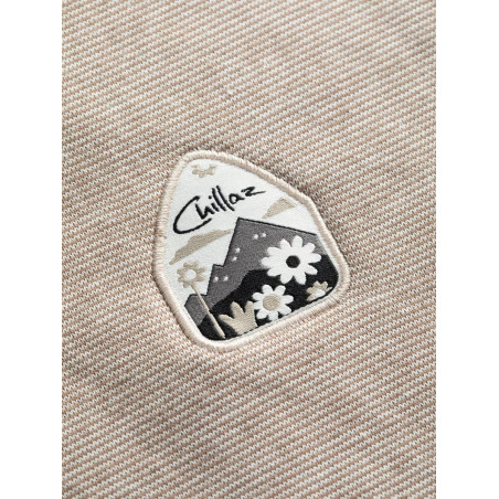 JUIFEN-BEIGE-34 dámská mikina s kapucí béžová