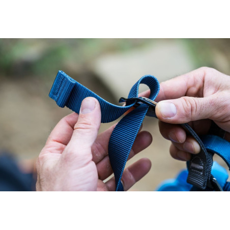 CORAX 1 DARK RED sedací úvazek červený