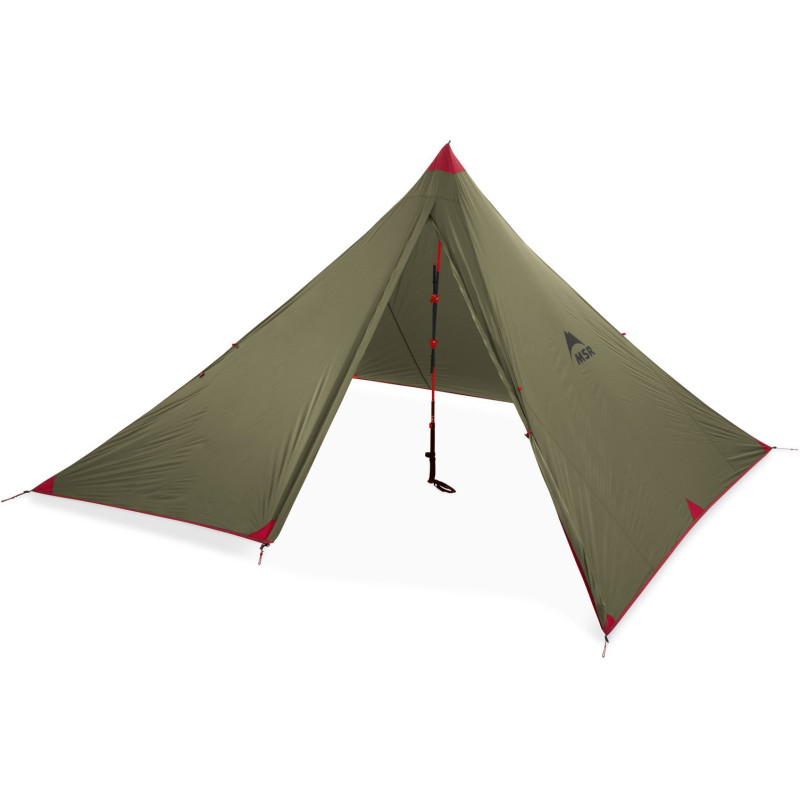 FRONT RANGE ULTRALIGHT TARP SHELTER Green přístřešek pro 4 osoby zelený
