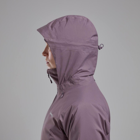 FEM DUALITY JACKET-MOONSCAPE-UK10/S dámská bunda šedofialová