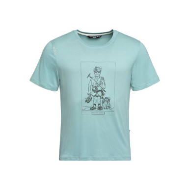 HOMO MONS ASCENDERE-ARCTIC-XL pánské tričko modré