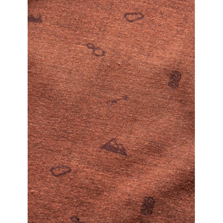 SEBASTIAN 2.0-BRICK-XS pánská košile cihlová