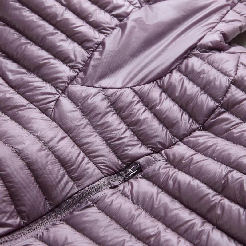 FEM ALPINE 850 NANO HOODIE-MOONSCAPE-UK12/M dámská bunda šedofialová FEM ALPINE 850 NANO HOODIE-MOONSCAPE-UK12/M dámská bunda šedofialová