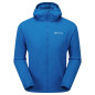 SIROCCO HOODIE-NEPTUNE BLUE-M pánská bunda modrá