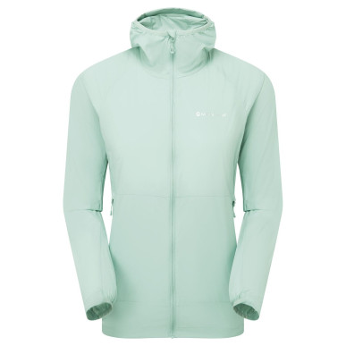 FEM FEATHERLITE HOODIE-SEA MIST-UK12/M dámská bunda mentolová