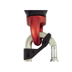 OXAN SCREW LOCK ocelová šroubovací karabina ČERNÁ