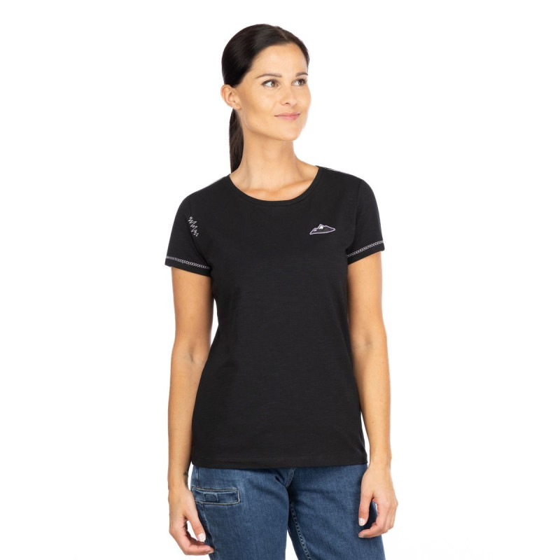 GANDIA MOUNTAIN PATCH-BLACK-42 dámské tričko černé