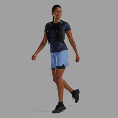 FEM JETSTREAM 6" SHORTS-CORNFLOWER-UK16/XL dámské kraťasy modré