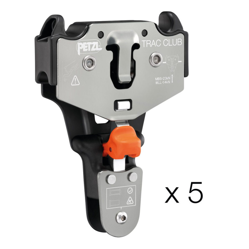 TRAC CLUB dvojitá kladka - balení 5 ks TRAC CLUB dvojitá kladka - balení 5 ks